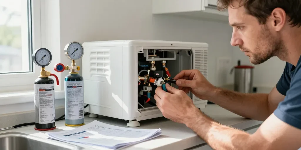 Kit recarga aire acondicionado casa: por qué el DIY falla más de lo que promete (y cuándo sí funciona)